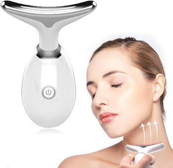 LumiGlow LED Facial Massager — 7-Color Light Therapy & Microcurrent