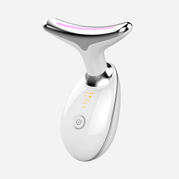 LumiGlow LED Facial Massager — 7-Color Light Therapy &amp; Microcurrent