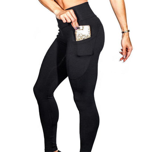 Pocket Yoga Pants — High-Waist Butt-Lift Leggings with Side Pockets