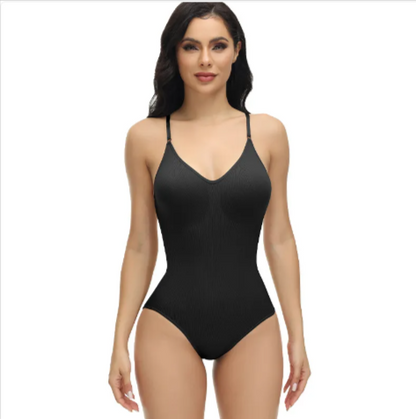 High-Waist Tummy Control Shaping Briefs — Invisible Hip Sculpting Underwear