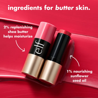 E.L.F. Soft Glam Cream Blush, Makeup Cosmetic for Natural Flush Finish