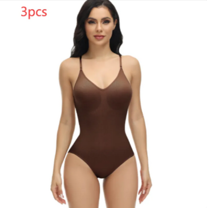 High-Waist Tummy Control Shaping Briefs — Invisible Hip Sculpting Underwear