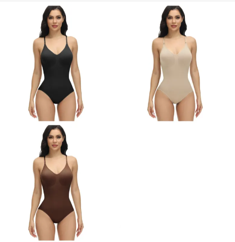 High-Waist Tummy Control Shaping Briefs — Invisible Hip Sculpting Underwear