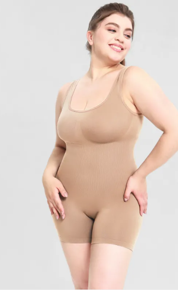 Seamless Full-Body Shaping Bodysuit — Sculpt &amp; Support Shapewear