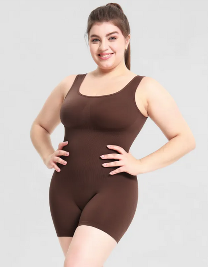 Seamless Full-Body Shaping Bodysuit — Sculpt &amp; Support Shapewear