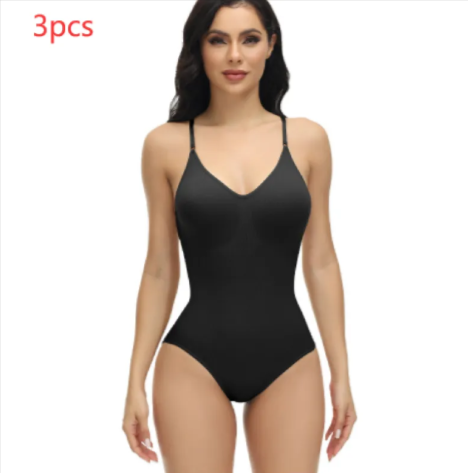 High-Waist Tummy Control Shaping Briefs — Invisible Hip Sculpting Underwear
