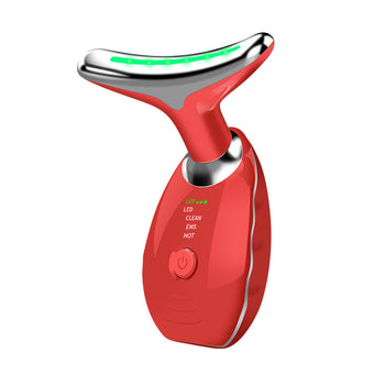 LumiGlow LED Facial Massager — 7-Color Light Therapy &amp; Microcurrent