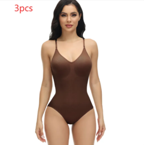 High-Waist Tummy Control Shaping Briefs — Invisible Hip Sculpting Underwear